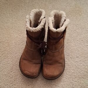UGG Tan Shearling Boots